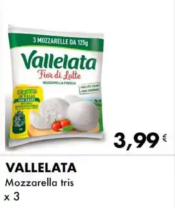 Iper Tosano VALLELATA Mozzarella tris offerta