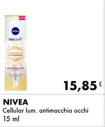 Iper Tosano NIVEA Cellular lum. antimacchia occhi offerta