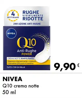 Iper Tosano NIVEA Q10 crema notte offerta