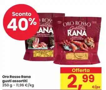 Eurospar Oro Rosso Rana gusti assortiti offerta