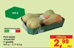 Eurospar Pere abate 4 frutti IGP 1 qualità offerta