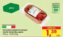 Eurospar Pomodoro datterino Despar Scelta Verde Bio,Logico offerta