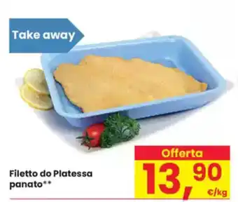 Eurospar Filetto do Platessa panato offerta