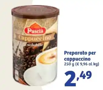 In'S Mercato Preparato per cappuccino offerta