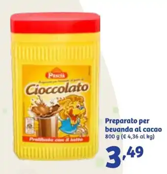 In'S Mercato Preparato per bevanda al cacao offerta