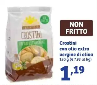 In'S Mercato Crostini con olio extra vergine di oliva offerta