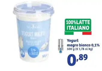 In'S Mercato Yogurt magro bianco 0,1% offerta