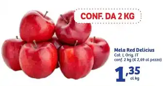 In'S Mercato Mela Red Delicius offerta