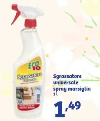 In'S Mercato Sgrassatore universale spray marsiglia offerta