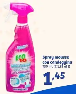 In'S Mercato Spray mousse con candeggina offerta