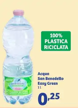 In'S Mercato Acqua San Benedetto Easy Green offerta