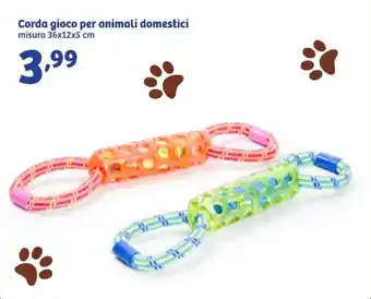 In'S Mercato Corda gioco per animali domestici offerta