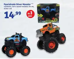 In'S Mercato Fuoristrada Silver Monster offerta