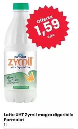 Eurospar Latte UHT Zymil magro digeribile Parmalat offerta