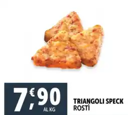 Deco Superfreddo Triangoli speck rostì offerta