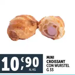 Deco Superfreddo Mini croissant con wurstel offerta