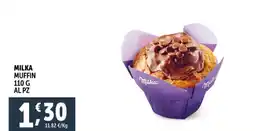 Deco Superfreddo Milka muffin offerta