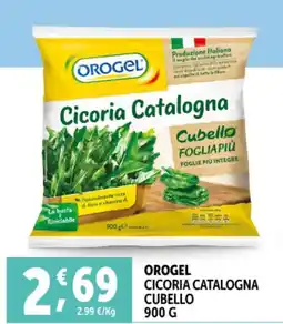 Deco Superfreddo Orogel cicoria catalogna cubello offerta