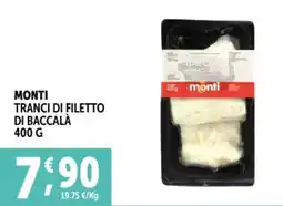 Deco Superfreddo Monti tranci di filetto di baccalà offerta