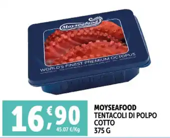 Deco Superfreddo Moyseafood tentacoli di polpo cotto offerta