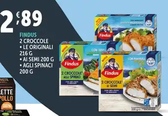 Deco Superfreddo Findus 2 croccole le originali offerta