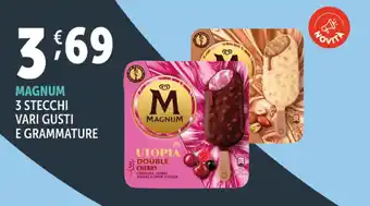 Deco Superfreddo Magnum 3 stecchi vari gusti e grammature offerta