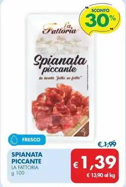MD Discount Spianata piccante LA FATTORIA offerta