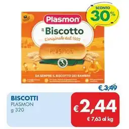 MD Discount Biscotti PLASMON offerta