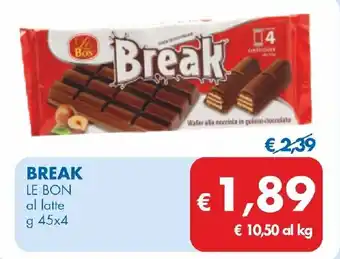 MD Discount Break LE BON offerta