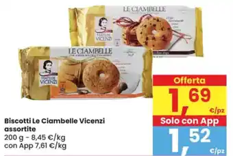 Eurospar Biscotti Le Ciambelle Vicenzi assortite offerta