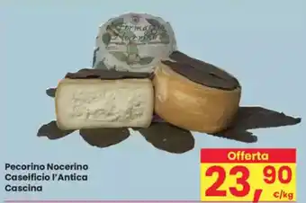 Eurospar Pecorino Nocerino Caseificio l'Antica Cascina offerta