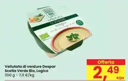 Eurospar Vellutata di verdure Despar Scelta Verde Bio, Logico offerta