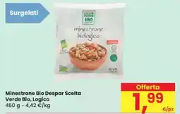 Eurospar Minestrone Bio Despar Scelta Verde Bio, Logico offerta