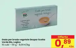 Eurospar Dado per brodo vegetale Despar Scelta Verde Bio, Logico offerta