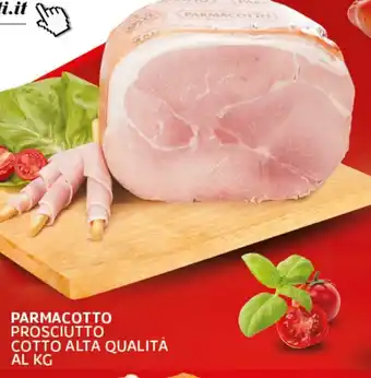 Extra Supermercati Parmacotto prosciutto cotto alta qualità offerta