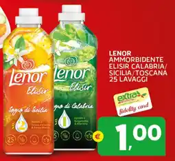 Extra Supermercati Lenor ammorbidente elisir calabria/ sicilia/toscana offerta