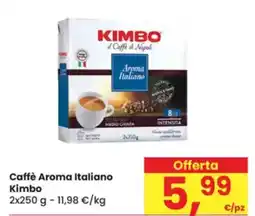 Eurospar Caffè Aroma Italiano Kimbo offerta