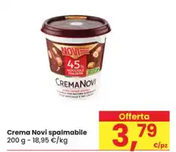 Eurospar Crema Novi spalmabile offerta