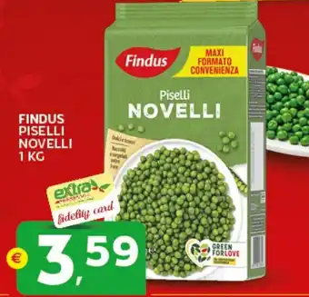 Extra Supermercati Findus piselli novelli offerta