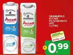 Extra Supermercati Granarolo accadi ps/scremato uht offerta