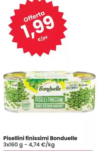 Eurospar Pisellini finissimi Bonduelle offerta