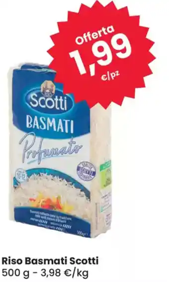 Eurospar Riso Basmati Scotti offerta