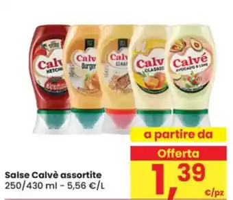 Eurospar Salse Calvè assortite offerta