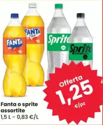 Eurospar Fanta o sprite assortite offerta