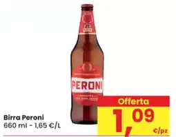 Eurospar Birra Peroni offerta