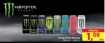 Eurospar Energy drink Monster offerta