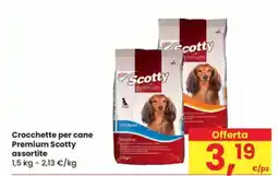 Eurospar Crocchette per cane Premium Scotty assortite offerta