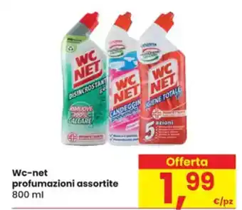 Eurospar Wc-net profumazioni assortite offerta