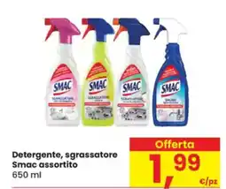 Eurospar Detergente, sgrassatore Smac assortito offerta