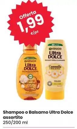 Eurospar Shampoo o Balsamo Ultra Dolce assortito offerta